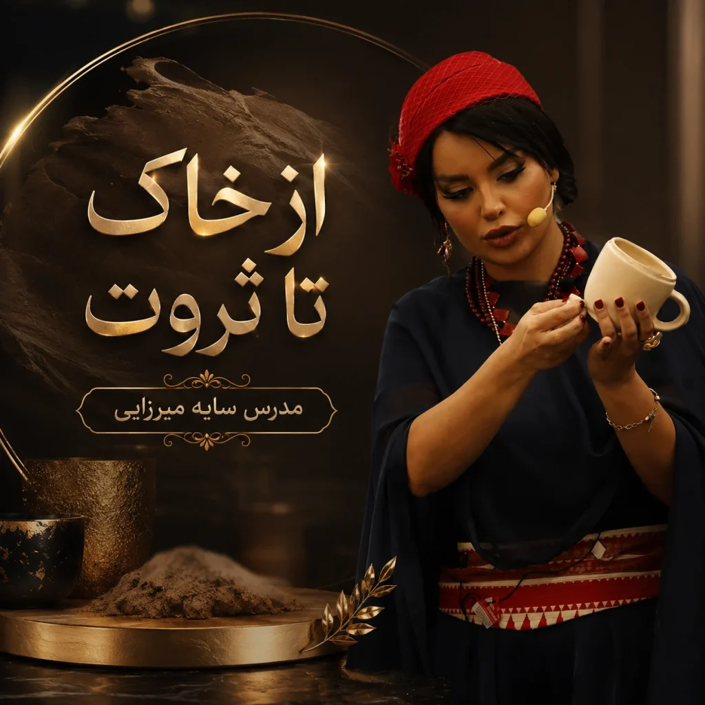 خانم میرزایی در حال آموزش